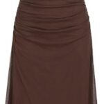 Women\u2018s Sleeveless Ruched Bodycon Maxi Dress Vintage Floral Midi Dress