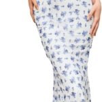 Mesh Maxi Dress Drawstring Ruched - Women Sleeveless Mermaid Bodycon Summer Party