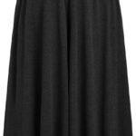 Women\u2019s Plus Size Wide Leg Pants Palazzo Flowy Loose Fit Casual Lounge Pants with Pockets