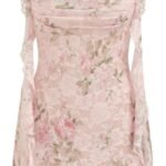 Women's Mini Cocktail Dress Floral Ruffle Mesh Sun Dress Wedding Guest Dresses Cute Summer Outfits