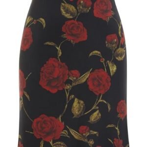Women's Floral Midi Dress Short Sleeve Ruffle Summer Casual Summer Vacation Outfit