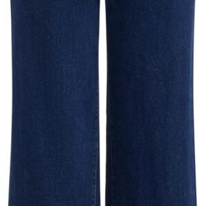 Womens Wide Leg Straight Leg Jeans High Waist Trendy Fashion Denim Slim Basic Dressy Casual Business Button Pants