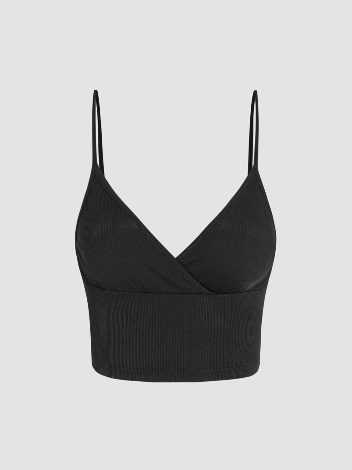 Women\u2019s Sheer Long Sleeve Mesh Crop Top & Tank Top Shirts - Image 2