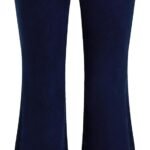 Women Stretchy Flare Leg Jeans Fashion Denim Pants