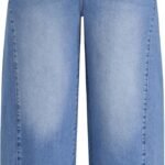Barrel Jeans Women High Waisted Baggy Loose Fit Pants