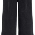 Jeans for Women High Waist Wide Leg Jeans Straight Leg Trousers Baggy Denim Pants with Pocket Oversized