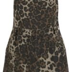 Denim Overall Dress for Women Jean Dress Sleeveless Mini Dresses with Pockets Adjustable Strap Trendy 2026