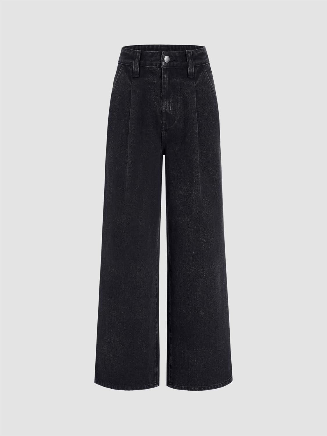 Jeans for Women High Waist Wide Leg Jeans Straight Leg Trousers Baggy Denim Pants with Pocket Oversized - Image 4
