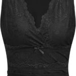 Lace Crop Tank Tops for Women Going Out V Neck Sleeveless Ruched Tops Trendy Y2K Summer Outfits