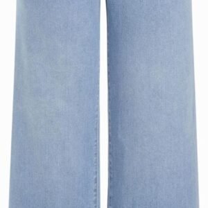 Women's Wide Leg Jeans Wrap High Waisted Baggy Boyfriend Jeans with Pockets Trendy Denim Pants