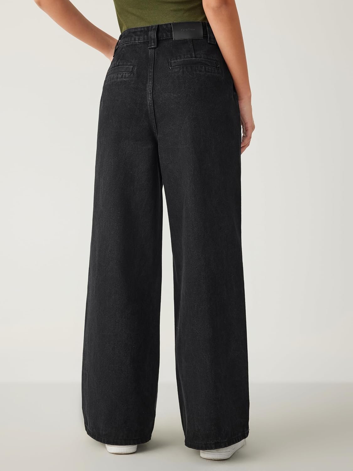 Jeans for Women High Waist Wide Leg Jeans Straight Leg Trousers Baggy Denim Pants with Pocket Oversized - Image 5
