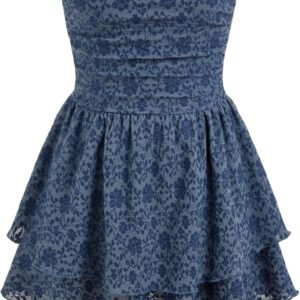 Women's Summer Cocktail Dress - Tube Ruched Ruffle Mini Dress | Strapless, Country Concert, Western Cowgirl Outfits