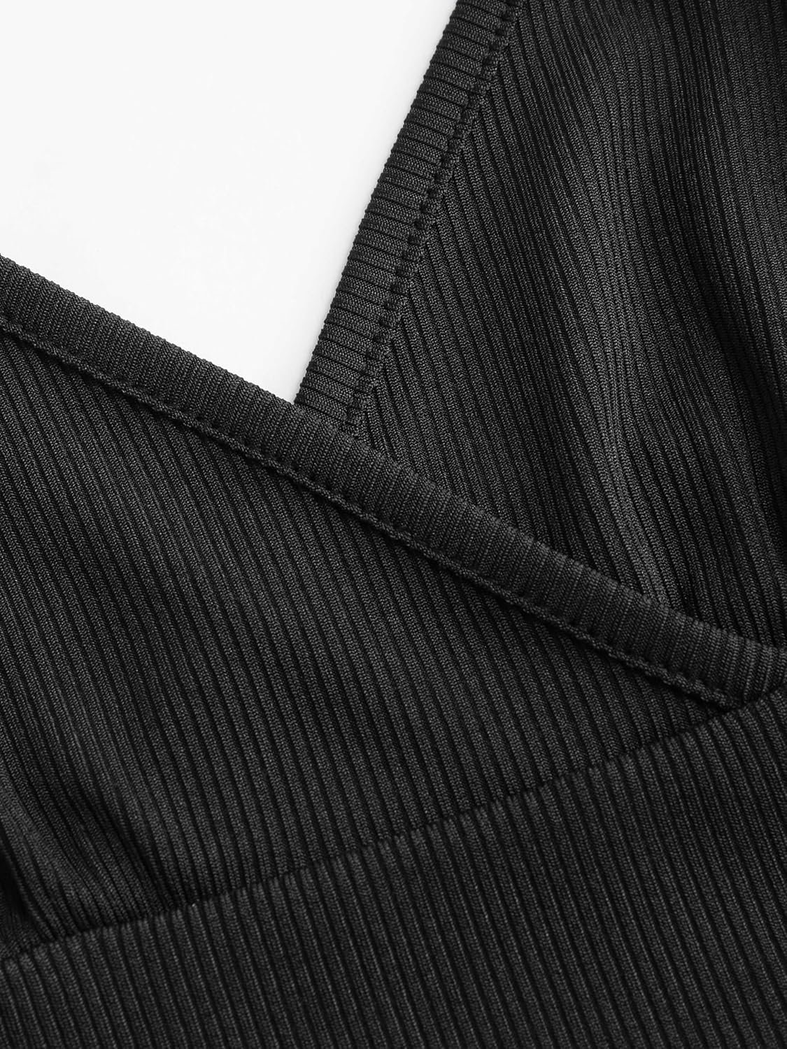 Women\u2019s Sheer Long Sleeve Mesh Crop Top & Tank Top Shirts - Image 5